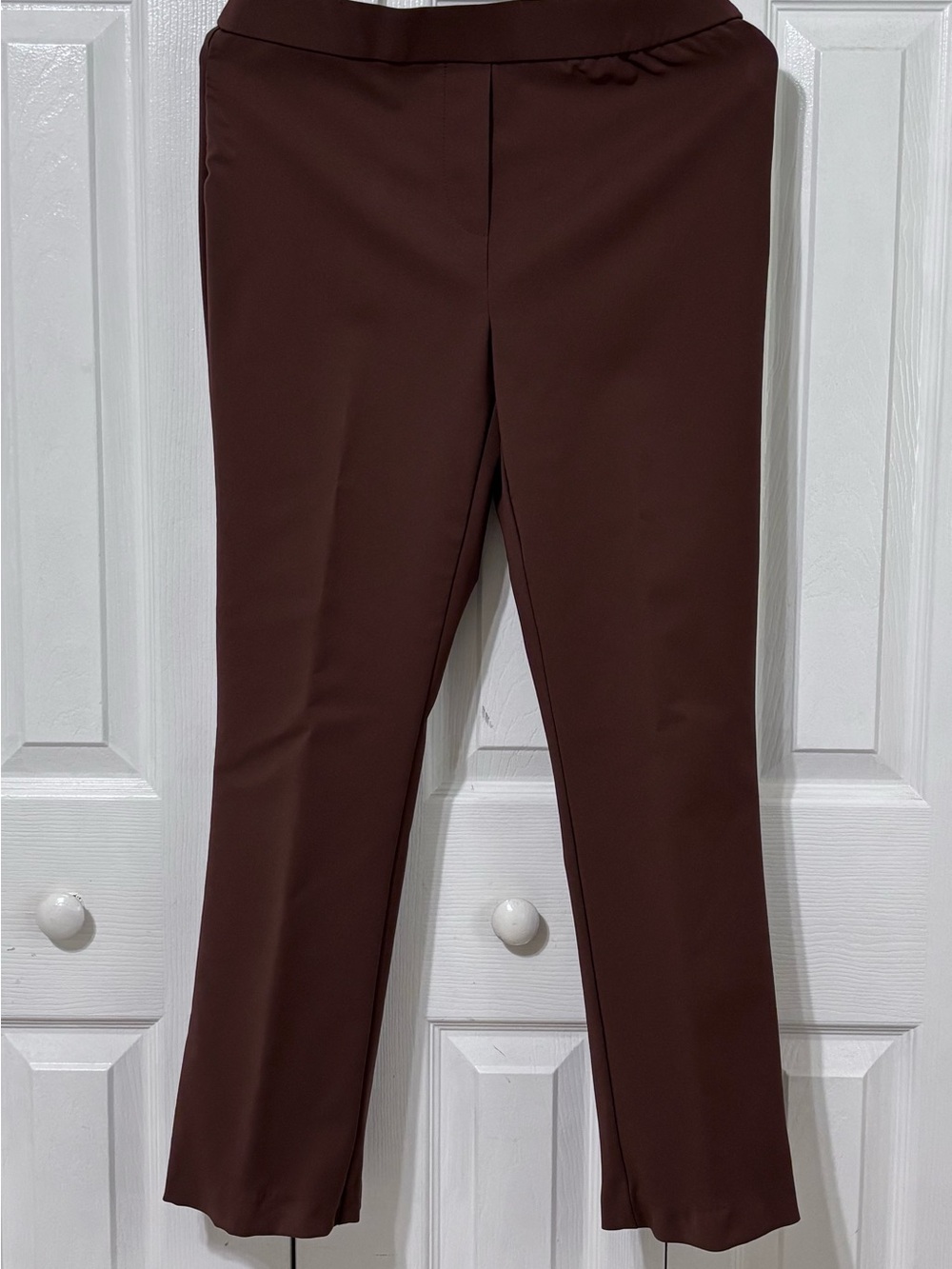 Jules & Leopold Women's Brown Slim Dress Pants